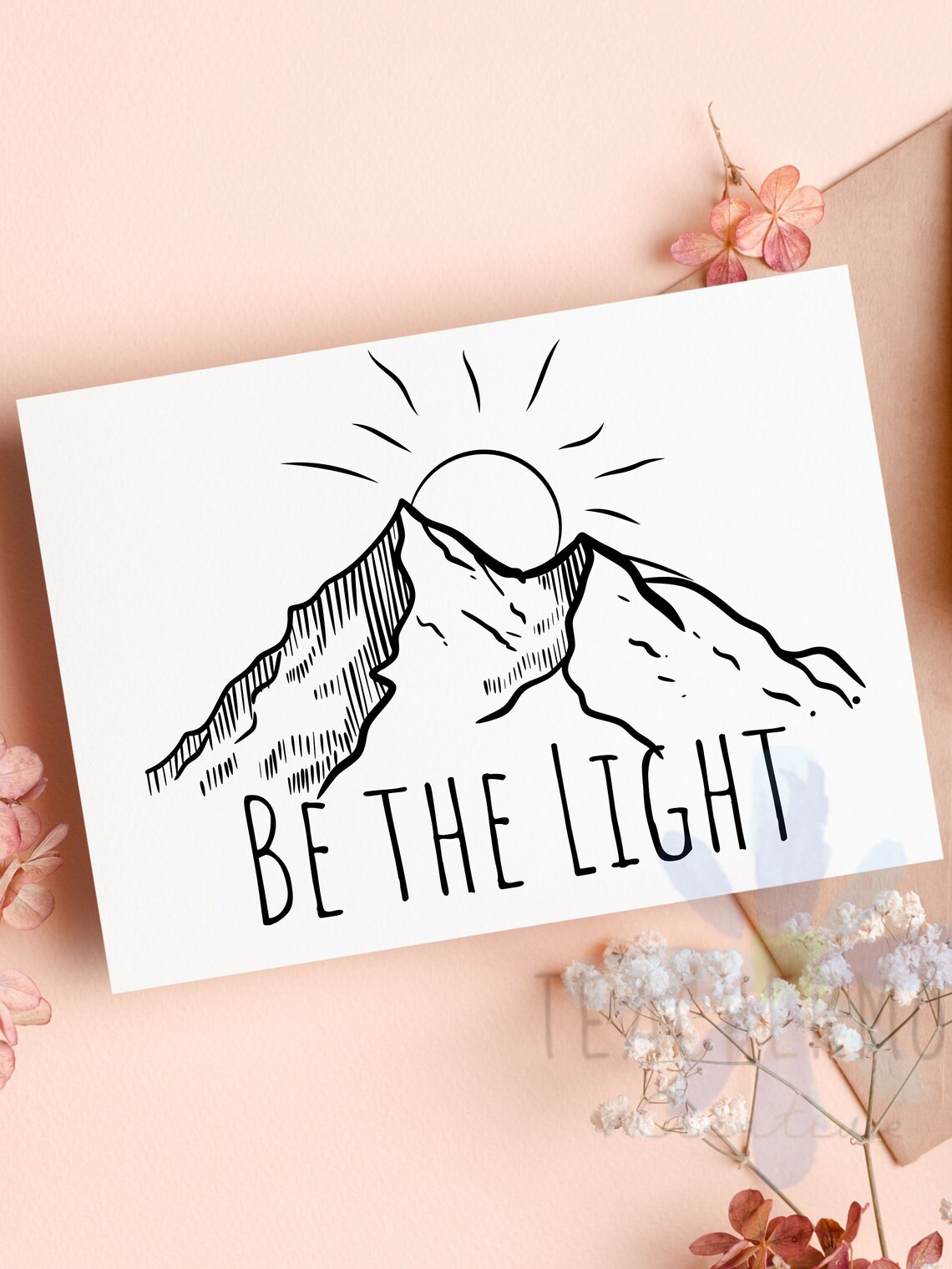 Be the Light PNG Bible Verse Digital Designs Light of the - Etsy