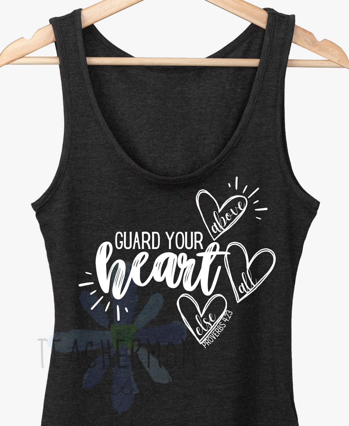 Guard Your Heart SVG Scripture Digital Design Proverbs 4:23 Bible Verse ...