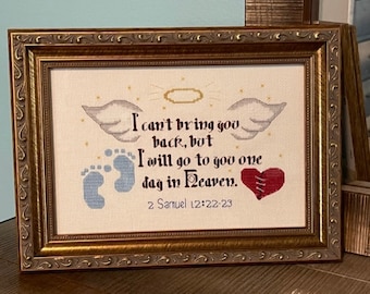 Little Ones in Heaven cross stitch pattern (download)