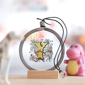 Arte con letras para la habitación de un bebé, regalo atemporal para la habitación de un bebé, estilo vintage, recuerdo de bautismo, reliquia atemporal para recién nacidos, letras de estilo rústico