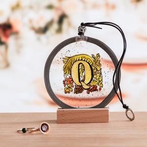 Letras personalizadas em vidro, Apanhador de sol de vidro, Presente significativo, Estilo cottage, Presente de aniversário para gays, Decoração vitoriana, Estilo rústico