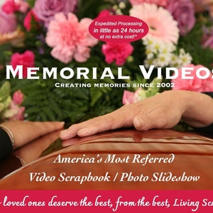 Funeral Memorial Video - Photo Slide Show