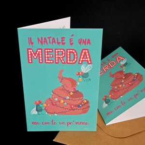 BIGLIETTINI di NATALE di MERDA