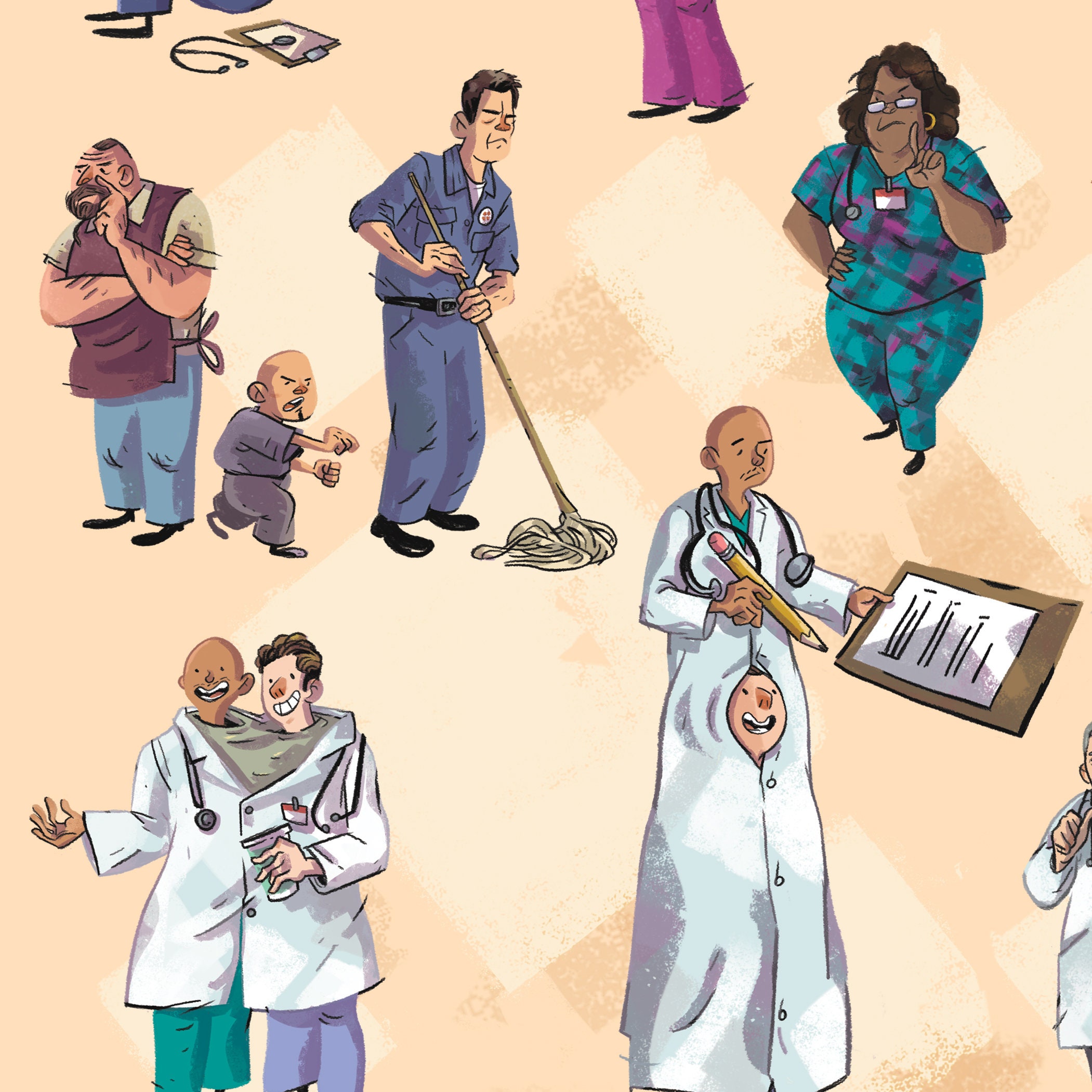 Scrubs SACRED HEART HOSPITAL A3 Print - Etsy