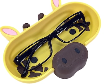 3D Brillenhalter - Giraffen Brillenhalter