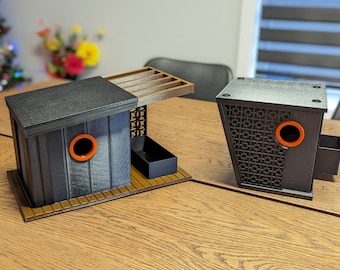 Combo birdhouses « Modern Mid Century »