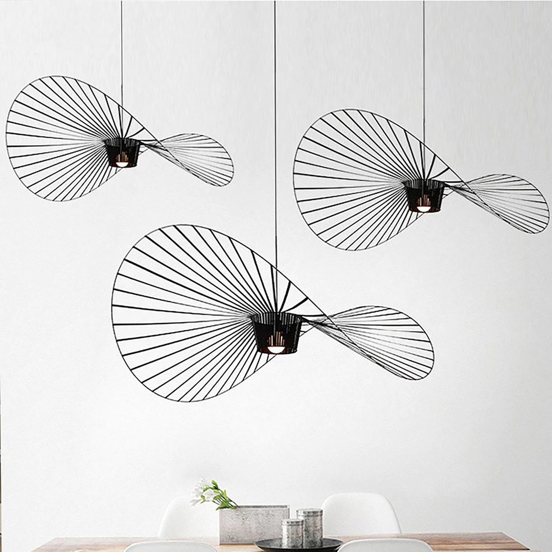 Japandi Chandelier Nordic Hanging Black Wabi-sabi Ceiling - Etsy