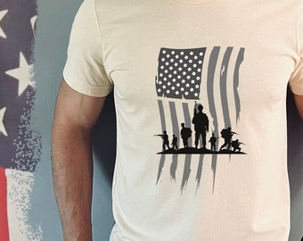 Camiseta do Dia dos Veteranos, Presente para o Dia dos Veteranos, Camiseta de Veterano, Camiseta do Memorial Day, Presente para o Dia dos Veteranos, Camiseta Militar, Camiseta Patriótica, Camiseta para Pai