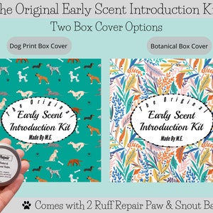 Early Scent Introduction Kit for puppies The ORIGINAL Early Scent Introduction Kit for Puppies ESI Paw Balm Snout Balm ENS