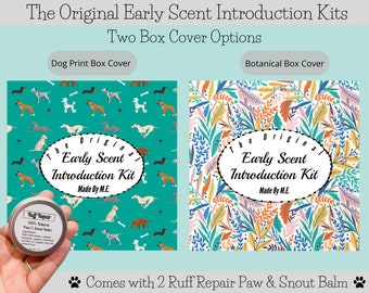 Early Scent Introduction Kit for puppies The ORIGINAL Early Scent Introduction Kit for Puppies ESI Paw Balm Snout Balm ENS