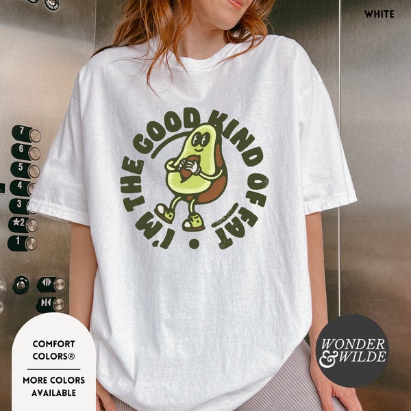 Retro Avocado Comfort Colors Shirt, Avocado Shirt, Avocado Gift, Foodie Shirt, Funny Food Shirt, Funny Retro Shirt,Fruit Shirt,Avocado Lover