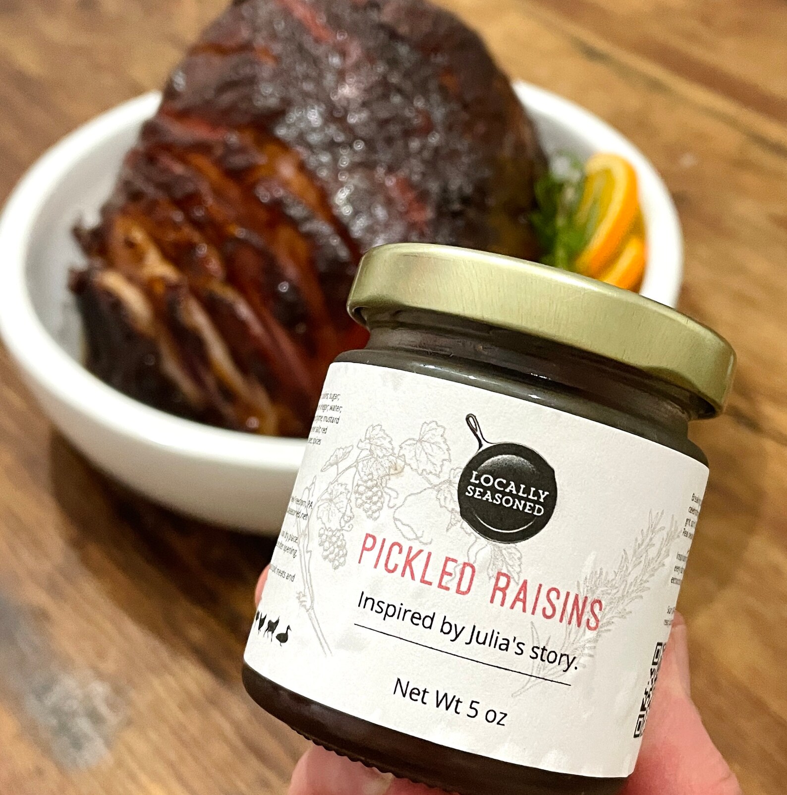 Pickled Raisins