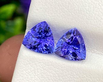 ブルーグリーンタンザナイト 7.99 x 5.90 mm オーバル – 天然非加熱