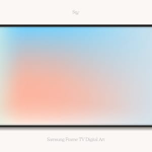Samsung Frame TV Art – Moderner Farbverlauf Hintergrund – Stimmungsvoll #01