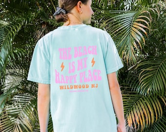 Wildwood Nj T-Shirt, Wildwood Comfort Colors Shirt, Wildwood Beach Is My Happy Place, Preppy Wildwood T-Shirt, Cute Wildwood Beach Shirt,
