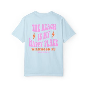 Wildwood Nj T-Shirt, Wildwood Comfort Colors Shirt, Wildwood Beach Is My Happy Place, Preppy Wildwood T-Shirt, Cute Wildwood Beach Shirt, Chambray