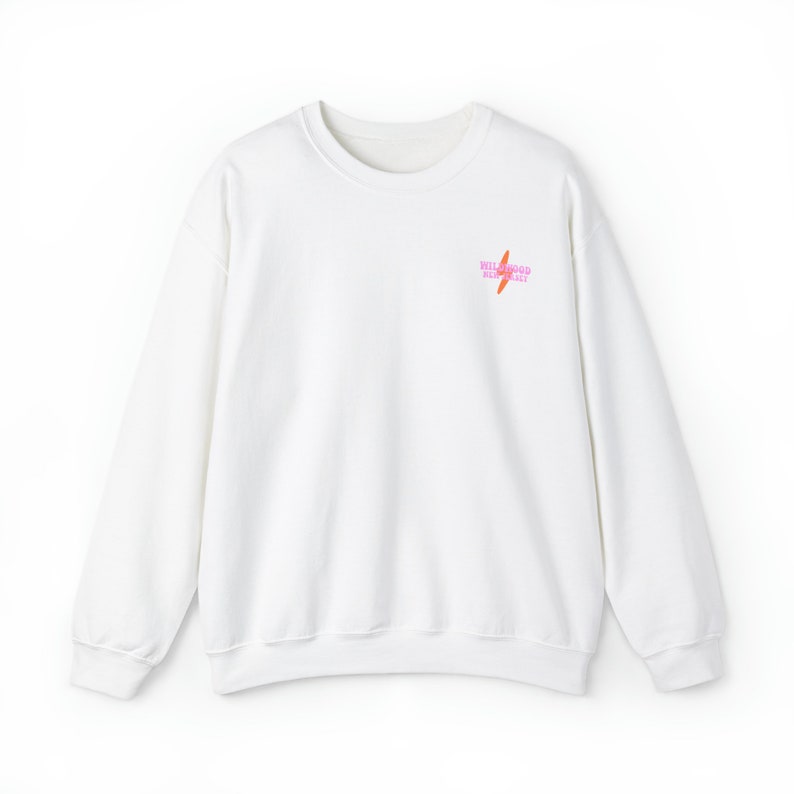 Cuello redondo Wildwood, sudadera Wildwood NJ, playa Wildwood, cuello redondo Preppy Wildwood, sudadera Wildwood linda, sudadera Wildwood de moda imagen 4