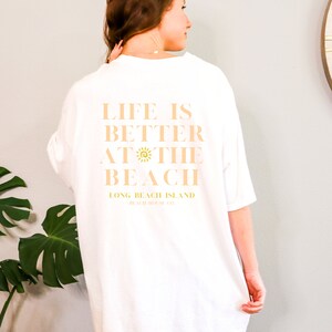 Long Beach Island T-Shirt, Long Beach Island Comfort Colors Shirt, LBI Beach Shirt, Preppy LBI T-Shirt, Cute LBI Beach Shirt, Lbi summer