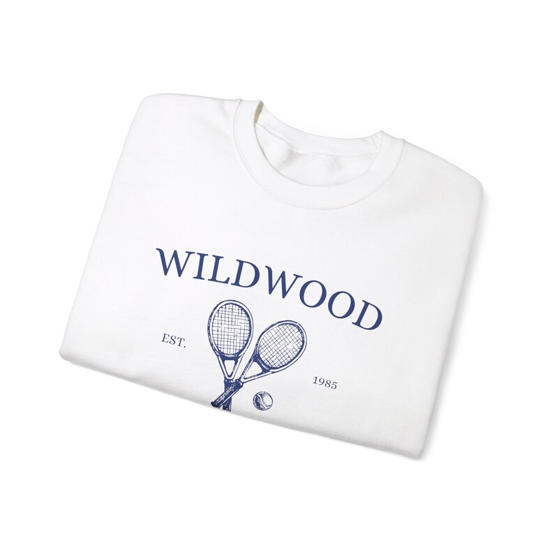 Wildwood Nj Crewneck, Wildwood Sweatshirt, Athletics Club, Beach Sweatshirt, Preppy Wildwood, Trendy Wildwood Beach Womens Surf Gift image 3