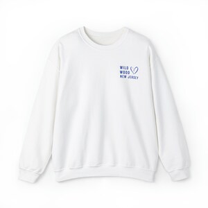 Save The Whales Wildwood Crewneck, Wildwood Sweatshirt, Preppy Wildwood Sweatshirt, Wildwood NJ, Wildwood Beach, Cute Wildwood Sweatshirt image 4
