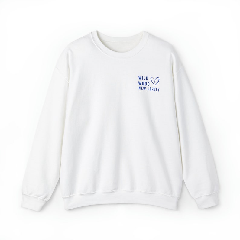 Save The Whales Wildwood Crewneck, Wildwood Sweatshirt, Preppy Wildwood Sweatshirt, Wildwood NJ, Wildwood Beach, Cute Wildwood Sweatshirt image 4