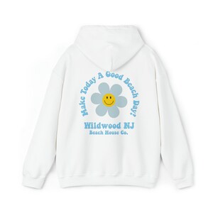 Wildwood NJ Hoodie, Wildwood Beach, Wildwood Sweatshirt, Trendy Wildwood Hoodie, Preppy Wildwood Hoodie, Cute Wildwood Hoodie, Wildwood NJ White