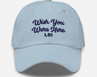 LBI Baseball Hat Brown Two Tone