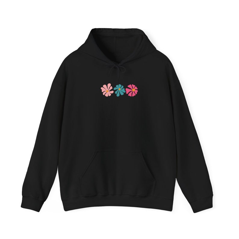 Wildwood Beach Oversized Hoodie, Trendy Flower Market Hoodie, Preppy Wildwood NJ Sweatshirt, Wildwood Womens Cute Surf Sweatshirt Gift, image 7