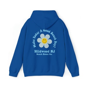 Wildwood NJ Hoodie, Wildwood Beach, Wildwood Sweatshirt, Trendy Wildwood Hoodie, Preppy Wildwood Hoodie, Cute Wildwood Hoodie, Wildwood NJ Royal