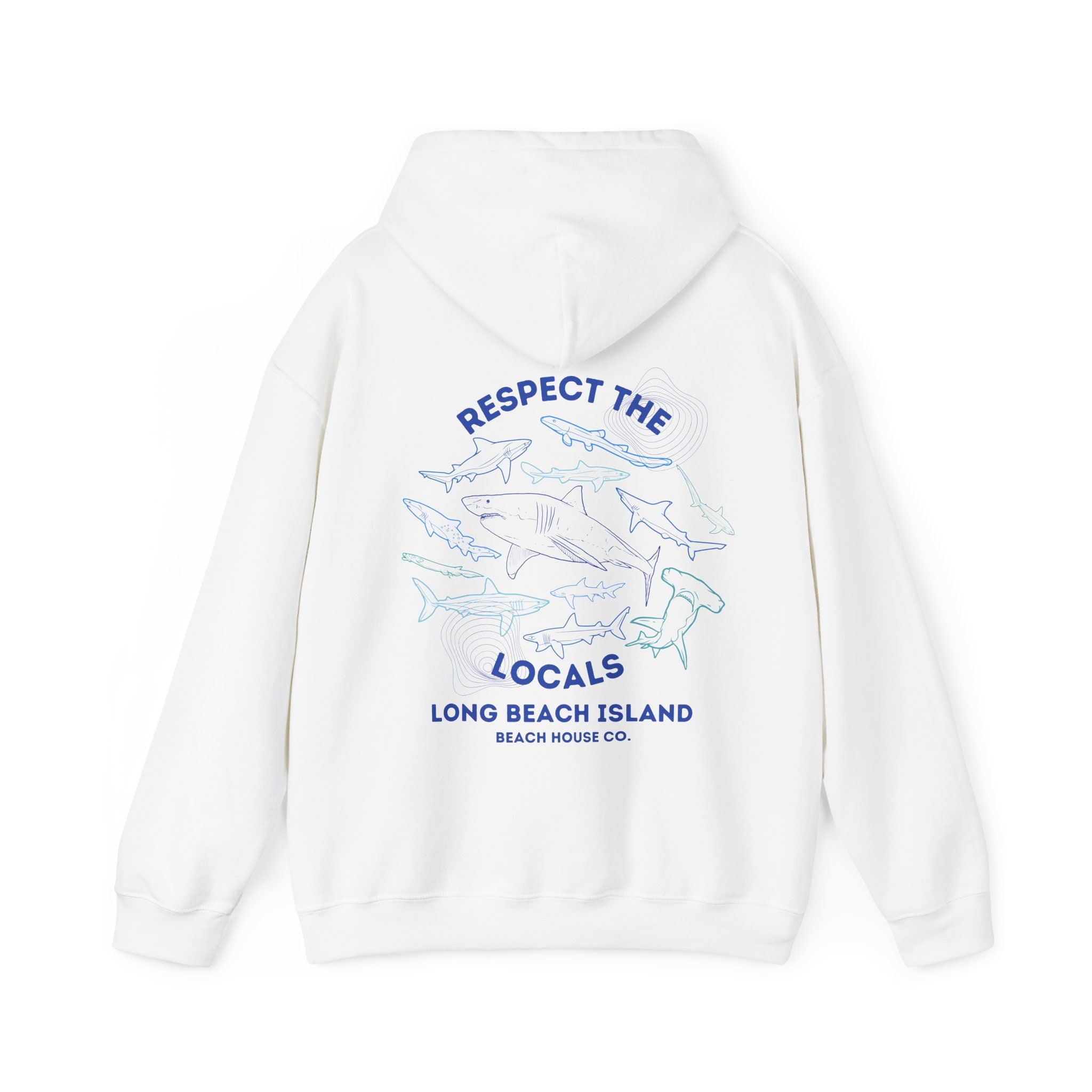 Long Beach Island Hoodie, LBI Hoodie, Respect the Locals Hoodie, LBI NJ ...