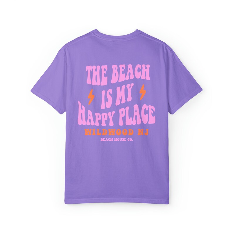 Wildwood Nj T-Shirt, Wildwood Comfort Colors Shirt, Wildwood Beach Is My Happy Place, Preppy Wildwood T-Shirt, Cute Wildwood Beach Shirt, Violet