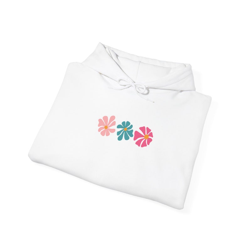 Wildwood Beach Oversized Hoodie, Trendy Flower Market Hoodie, Preppy Wildwood NJ Sweatshirt, Wildwood Womens Cute Surf Sweatshirt Gift, image 5