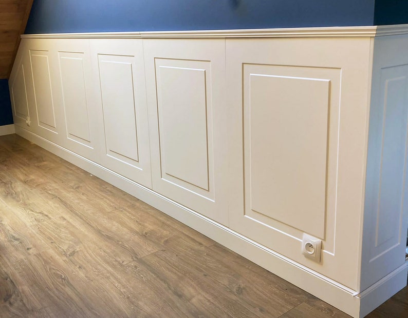 Wainscoting Panels, Wall Paneling, Decorative Wall Panels, Wainscot Paneling, Rendo A20 image 1