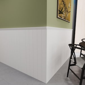 Wainscoting Panels, Wall Paneling, Decorative Wall Panels, Wainscot Paneling, Rendo A21