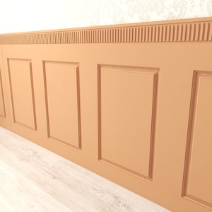Wainscoting Panels, Wall Paneling, Decorative Wall Panels, Wainscot Paneling, Rendo A1