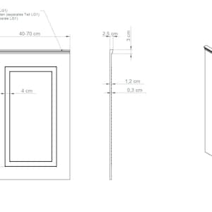 Wainscoting Panels, Wall Paneling, Decorative Wall Panels, Wainscot Paneling, Rendo A20 image 4