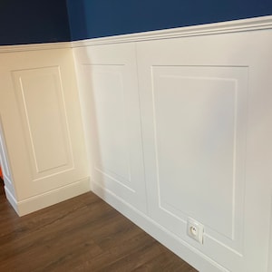 Wainscoting Panels, Wall Paneling, Decorative Wall Panels, Wainscot Paneling, Rendo A20 image 6