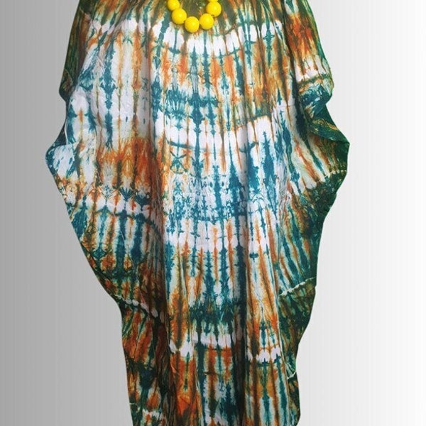 Boubous africain Batik 100% Coton à motifs variés