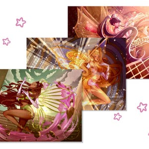 Fairy Club Enchantix-kunstafdruk