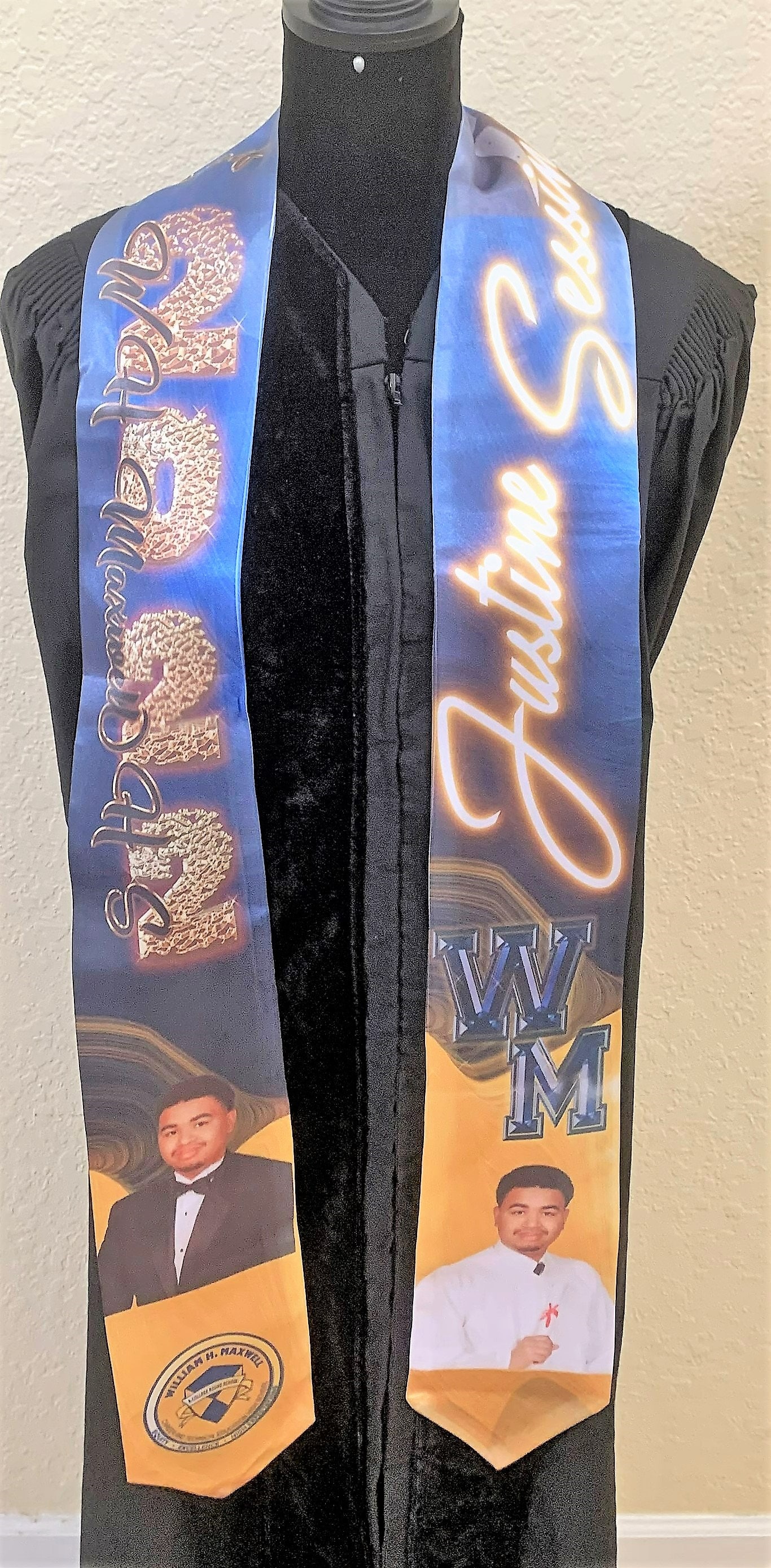 Custom Graduation Stole, Graduation Stole, Graduation Sash, Graduation ...