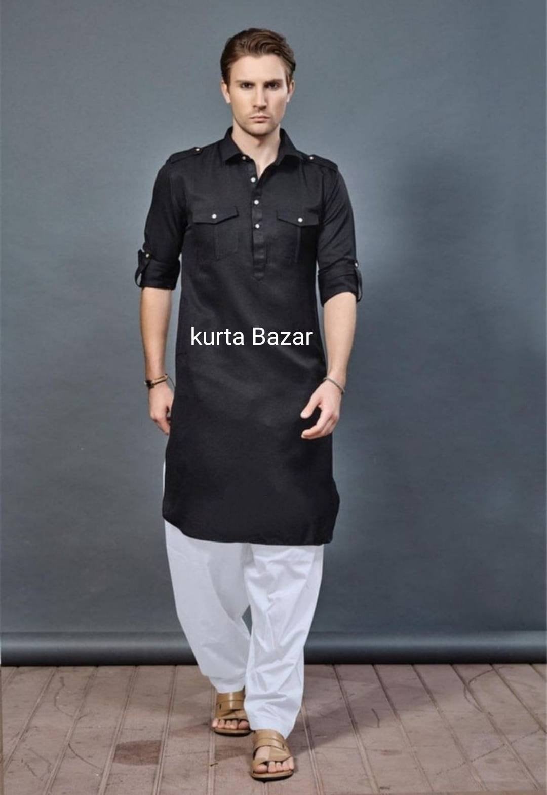 Kurta Pyjama - Abstract Print - Indian Wear for Men - Buy Latest Designer  Men wear Clothing Online - Utsav Fashion