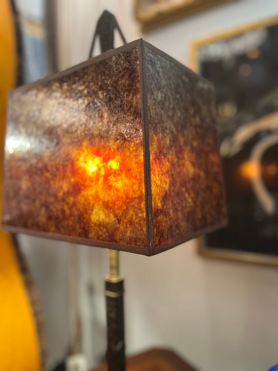 Vintage mica lamps deals