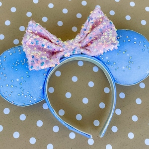 Sparkling Cinderella Princess Minnie Ears || Mickey Ears || Disney Mouse Ears