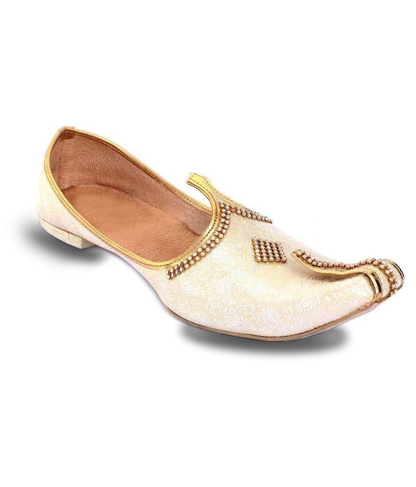 Schoenen Herenschoenen Juttis en mojaris Heren Schoenen Mojari Leer Indiase Loafers Handgemaakte Bruine Punjabi Jutties 