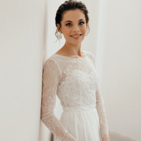 Romantic Wedding Dress Etsy