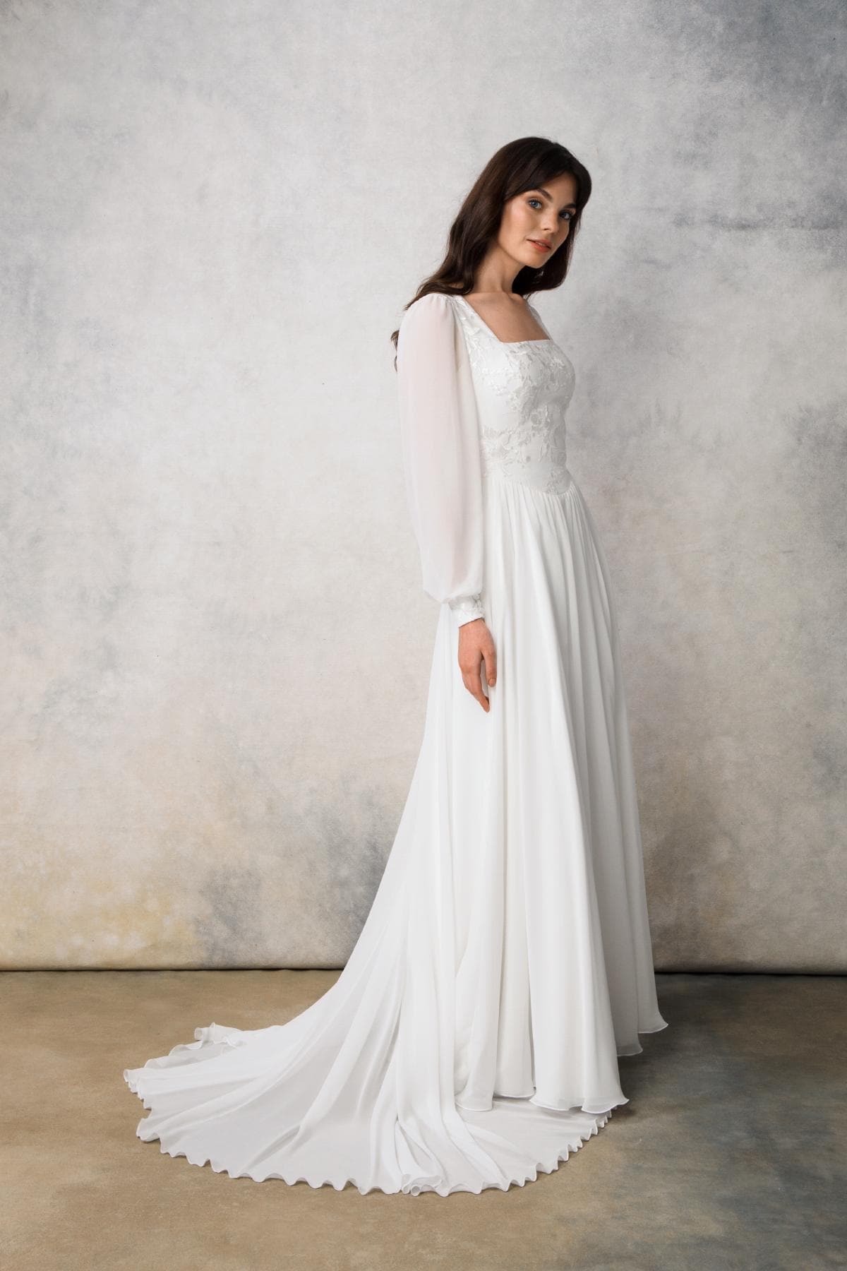 long sleeve wedding dresses mn Long sleeve lace wedding dress, 8 weeks / 16