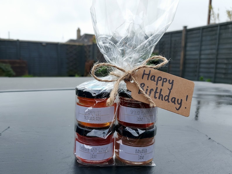 Mini Jam and Marmalade Gift Set/tasting Set for Birthday/christmas/mother's Day/father's Day