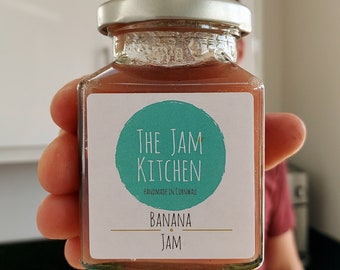 Banana Jam Cornish Handmade