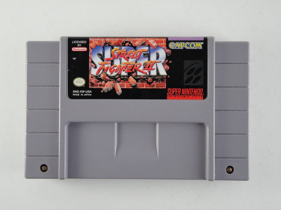 Super Street Fighter II the New Challenges for SNES Console Working