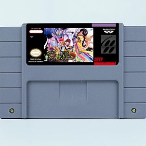3x3 Oczy: Juuma Houkan - do konsoli SNES - działający kartridż - region NTSC lub PAL - fantastyczny stan